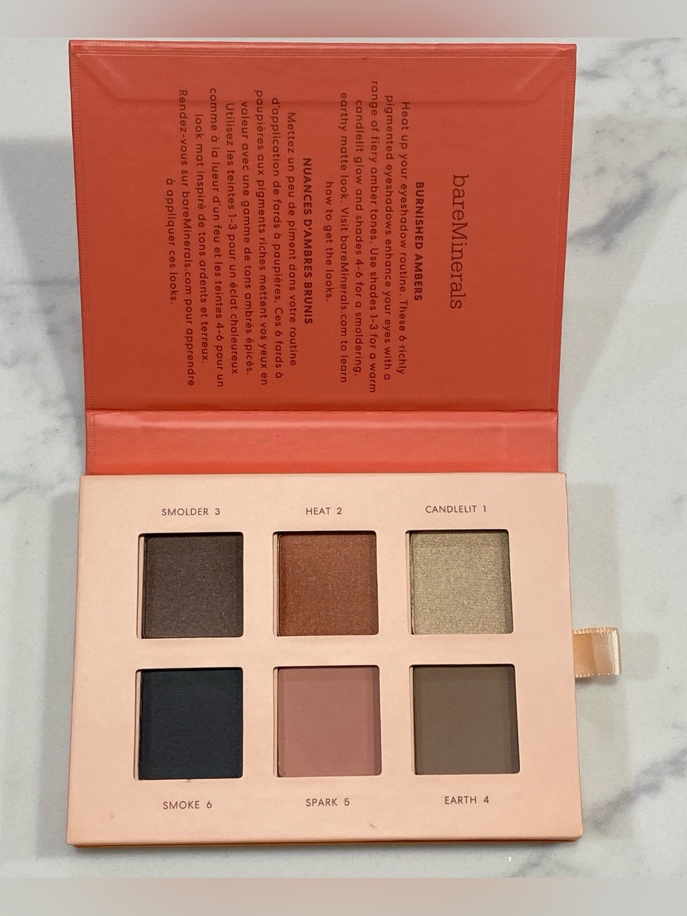 bareMinerals Mineralist Eyeshadow Palette Burnished NIB - Picture 6 of 8
